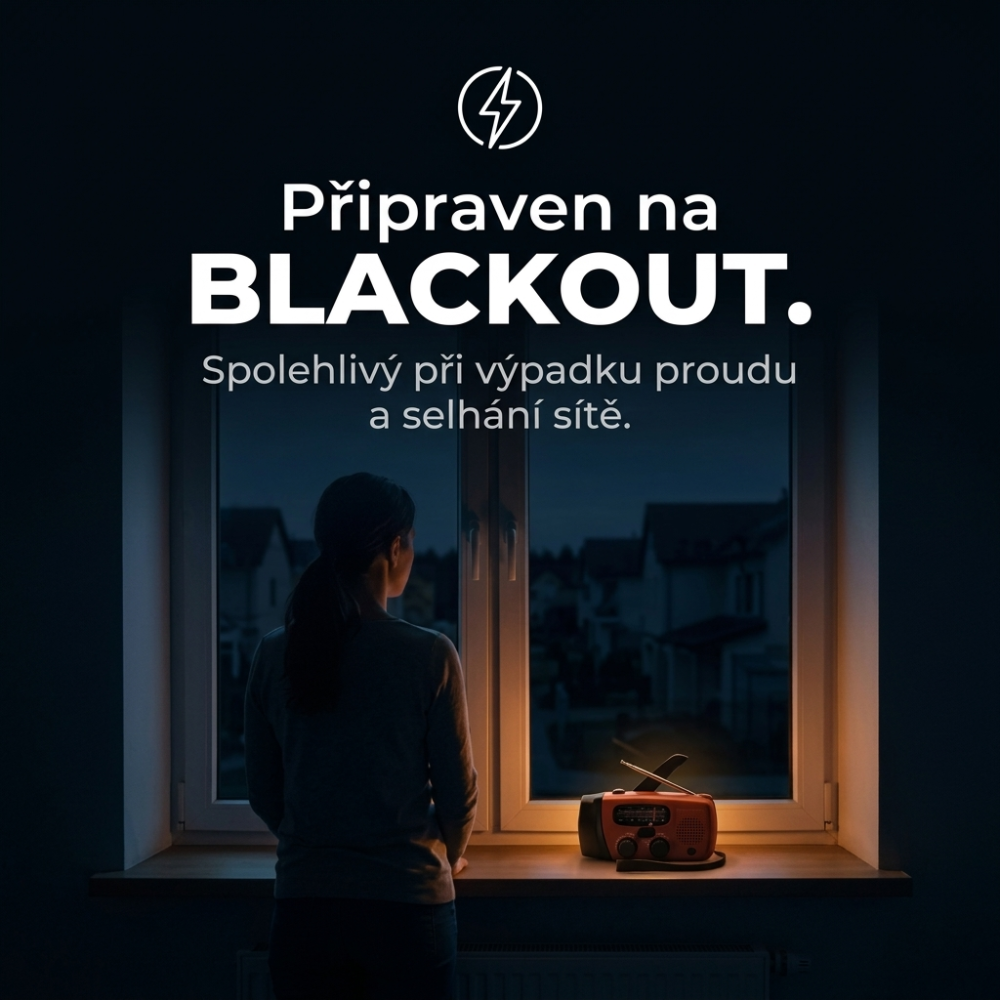 Fizride PRO™ - Multifunkční nouzové rádio