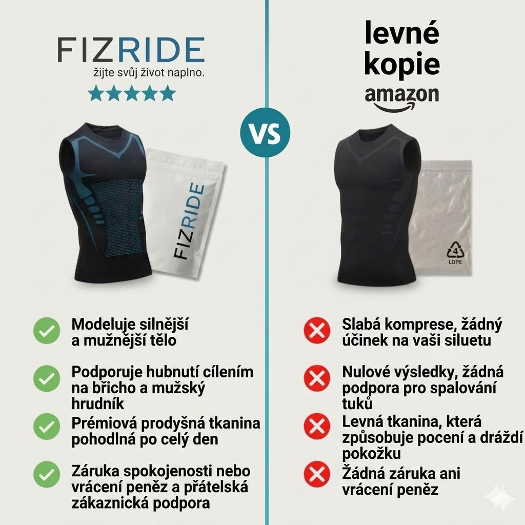 Fizride 4.0 | Kompresní formující tílko