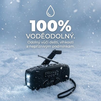 Fizride PRO™ - Multifunkční nouzové rádio